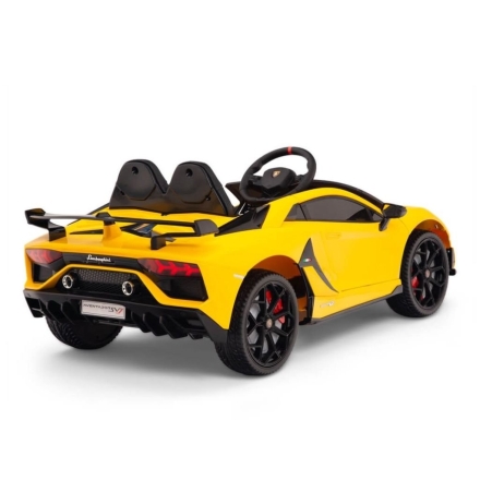 Электромобиль Lamborghini Aventador SVJ 12V HL328 желтый оптом, фото 4