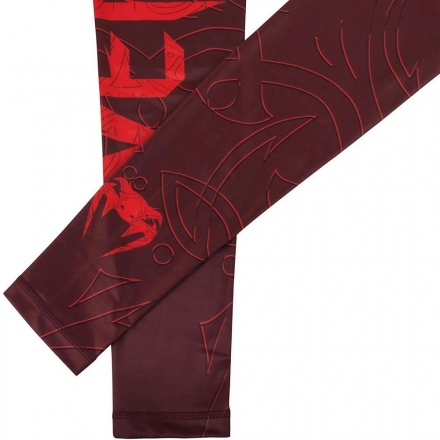 Компрессионные штаны Venum Nightcrawler Red оптом, фото 7