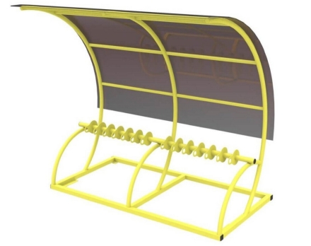 Парковка для самокатов с навесом Нарцисс  оптом, фото 1