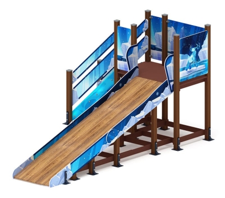 Горка Зима (снежная королева) (под анкера) - ИО 49.01.01-14.И1 - Н=1500 оптом, фото 4