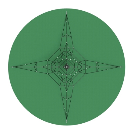 Пирамида - СК 2.05.03-РК сетка на резиновое покрытие оптом, фото 2