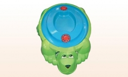 432 Песочница-бассейн &quot;Собачка с крышкой&quot; 115\92\26,5 см