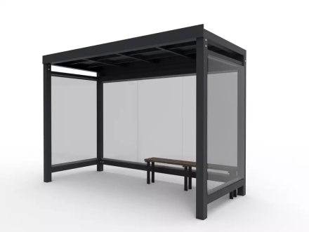 Остановочный павильон &quot;Стандарт городской-1&quot; оптом, фото 1