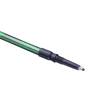 Палки для скандинавской ходьбы Longway, 77-135 см, 2-секционные, тёмно-зеленый/оранжевый оптом, фото 3
