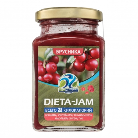 Джем Biomeals Dieta-Jam Брусника оптом, фото 2