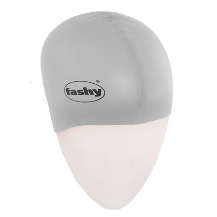Шапочка для плавания &quot;FASHY Silicone Cap&quot;, силикон, серебристый оптом, фото 1