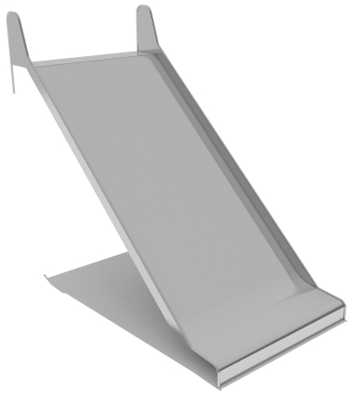 Горка из нержавеющей стали ГГН-1500.2750.009 для детской площадки оптом, фото 1