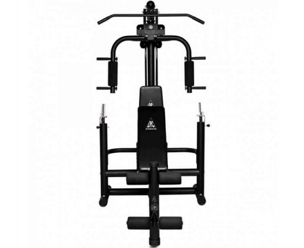 Силовой комплекс со скамьей DFC Homegym (три короба + два груза) оптом, фото 4