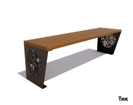 Банкетка Индия, Лиственница 1,5 м оптом, фото 4