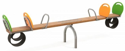 Качели-балансир Н24.04104 для детской площадки оптом, фото 1