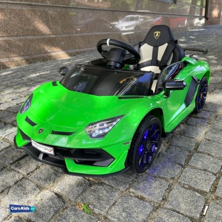 Электромобиль Lamborghini Aventador SVJ A333MP зеленый оптом, фото 1