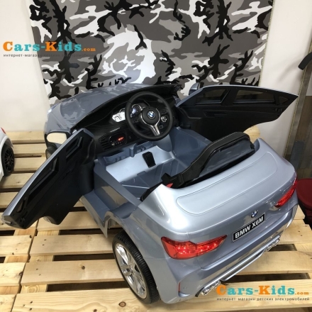 Электромобиль BMW X6M Mini JJ2199 серебристый оптом, фото 7