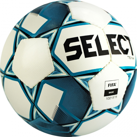 Мяч футб. &quot;SELECT Team IMS&quot; арт. 815419-020, р.5, IMS, 32 пан, гл.ПУ,  руч.сш., бел-син оптом, фото 2