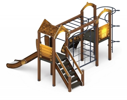 Детская игровая площадка Рада Эко ДИК 2.01.2.07-02 H=1200 оптом, фото 2