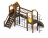 Детская игровая площадка Рада Эко ДИК 2.01.2.07-02 H=1200 оптом