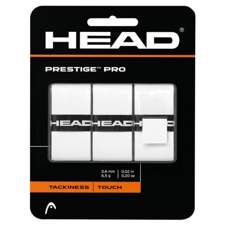 Овергрип Head Prestige Pro, 0.55 мм, 3 шт, белый оптом, фото 1