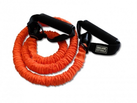 Эспандер 120 см в защитном кожухе LIGHT FT-TUBE-6912 оптом, фото 3