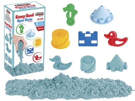 Цветной кинетический песок 500 гр. с формами Pilsan Super Sand (01-021) оптом, фото 4