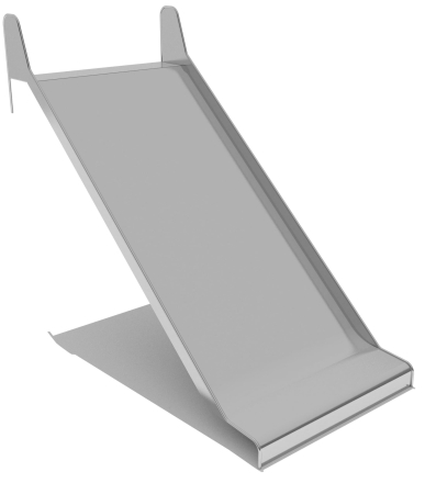 Горка из нержавеющей стали ГГН-1500.2500.008 для детской площадки оптом, фото 1