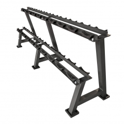 Стойка для хранения проф.гантелей DFC POWERGYM 12,5-50кг, 10 пар (два короба), фото 2