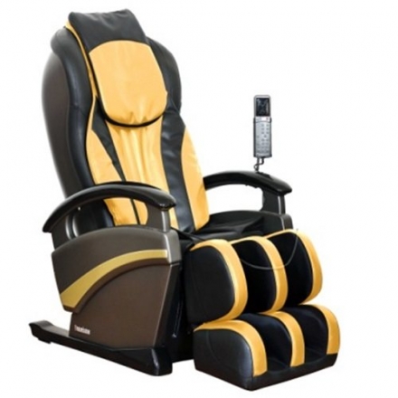 Массажное кресло Takasima Venerdi Futuro Design Black yellow оптом, фото 3