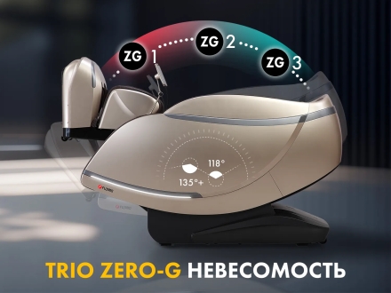Массажное кресло FUJIMO 氣 GURU2 F800 Коричневый оптом, фото 14