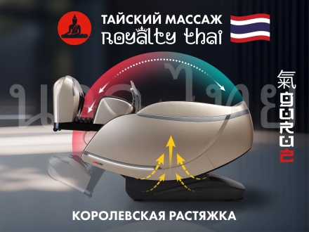 Массажное кресло FUJIMO 氣 GURU2 F800 Коричневый оптом, фото 12
