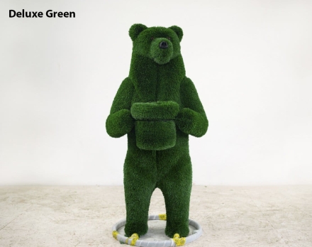 Топиари Медведь с кашпо, h=190 см - газон Deluxe Green оптом, фото 1