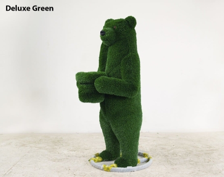 Топиари Медведь с кашпо, h=190 см - газон Deluxe Green оптом, фото 3