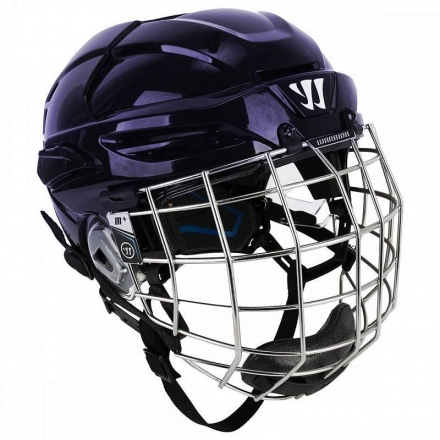 Шлем хоккейный WARRIOR COVERT PX2 COMBO SLVCage, арт. PX2HCS6-NV-L,  р.L, c маской, темносиний оптом, фото 1