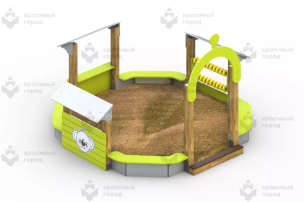 Большая песочница «Джунгли» оптом, фото 1