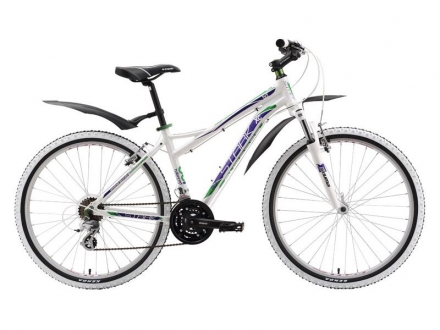Велосипед Stark&#039;16 Antares V-brake бело-фиолетовый 16&quot; оптом, фото 1