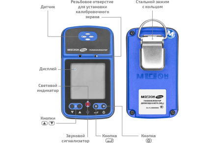 Газоанализатор|измеритель концентрации диоксида азота МЕГЕОН 08206 к0000398802 оптом, фото 8