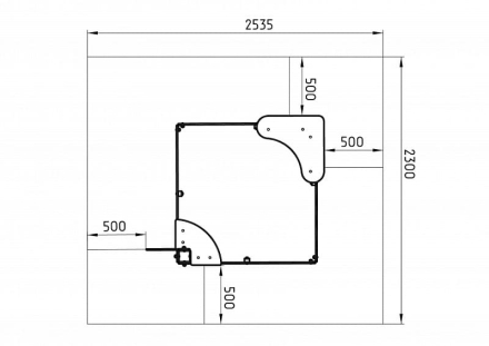 Песочница средняя Кораблик - ИО 5.03.01-02 оптом, фото 6