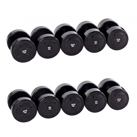 Гантельный ряд PROFI-FIT POWER 40 кг - 50 кг (5 пар), шаг 2,5 кг оптом, фото 1
