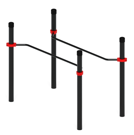 Воркаут ЛОВ 108 красный ВТ 102.01-01 оптом, фото 2