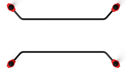 Воркаут ЛОВ 108 красный ВТ 102.01-01 оптом, фото 3