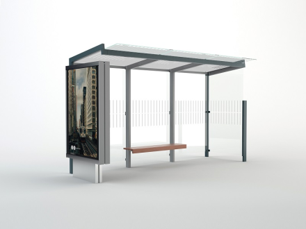 Geomere GE310b-SS павильон остановочный оптом, фото 1