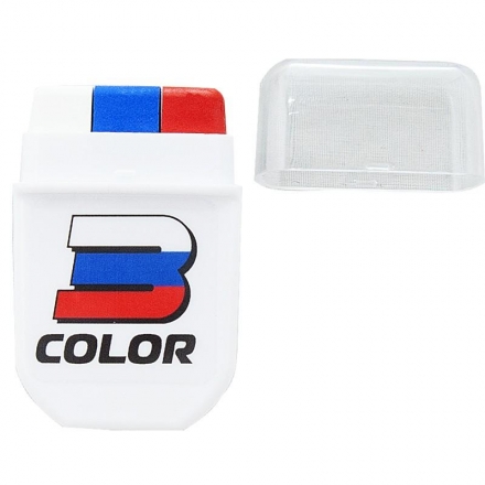 Грим-краска болельщика &quot;3 Color&quot;, бело-сине-красный оптом, фото 1