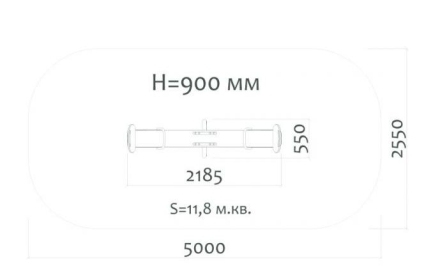 Качели-балансир Н24.04102 для детской площадки оптом, фото 2