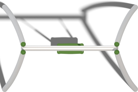 Качели Взлет Papercut КЧ080.00.1 для детской площадки оптом, фото 3