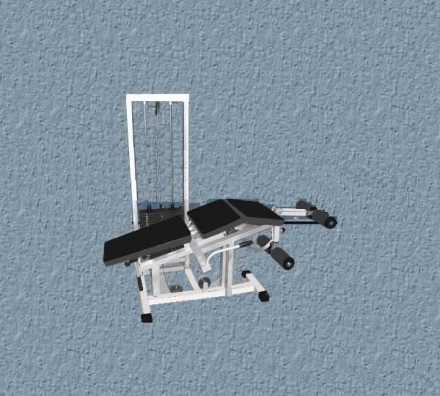 Тренажер для мышц сгибателей-разгибателей бедра В-142  оптом, фото 1