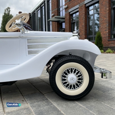 Детский электромобиль Mercedes-Benz Typ 540K 4WD (M111MM) белый оптом, фото 6