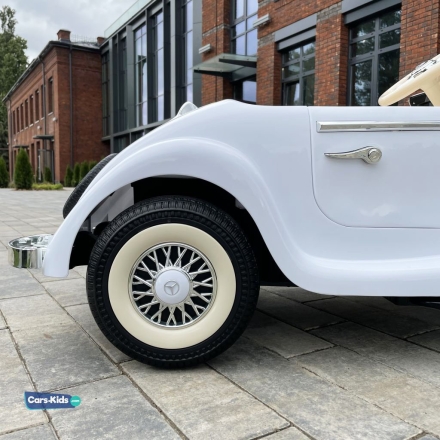 Детский электромобиль Mercedes-Benz Typ 540K 4WD (M111MM) белый оптом, фото 5