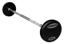 Набор фиксированных штанг FOREMAN, 10-55 кг