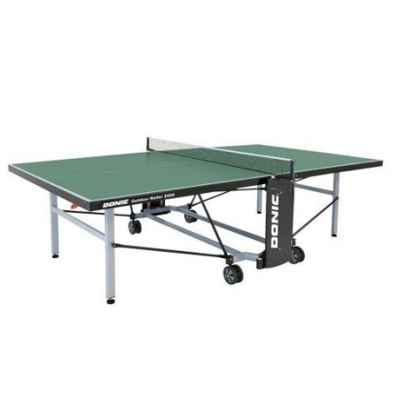Всепогодный Теннисный стол Donic Outdoor Roller 1000 зеленый оптом, фото 1