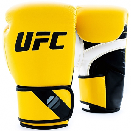 (UFC Перчатки тренировочные для спарринга желтые - 18 Oz) оптом, фото 1