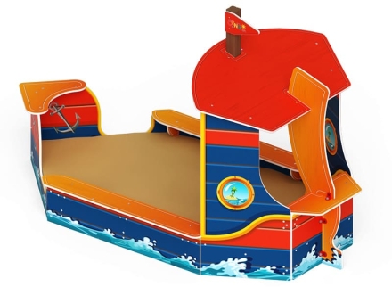 Песочница большая Катерок (Морской стиль) - ИО 5.03.02-02 оптом, фото 3