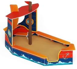 Песочница большая Катерок (Морской стиль) - ИО 5.03.02-02, фото 2 Песочница большая Катерок (Морской стиль) - ИО 5.03.02-02, фото 2