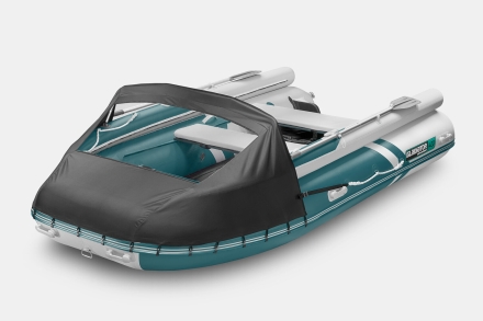GLADIATOR E 420 X Expedition Морской зеленый-белый моторная лодка ПВХ оптом, фото 1